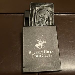 NEW! BH Polo Club Black ID/Money Clip